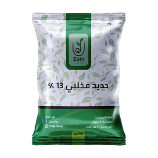 سماد حديد مخلبي 13% - 500 جرام